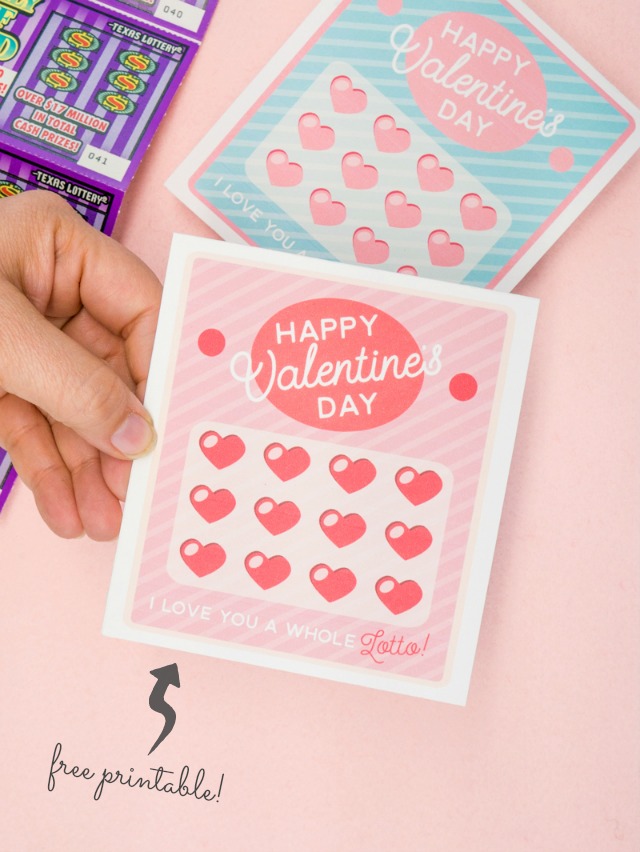 free printable valentine tickets