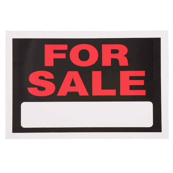 Everbilt 8 in. x 12 in. Vinyl for Sale Sign 31694 - The Home Depot
