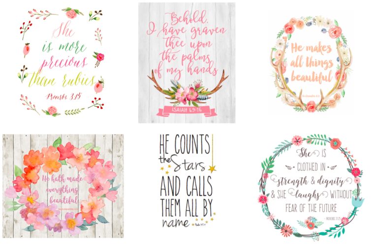 free printable verse art