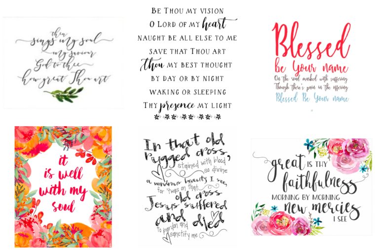 Nursery Decor Series: 36 Free Printable Scripture Verses