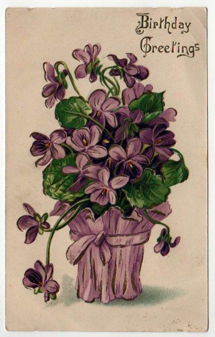 Vintage Birthday Illustrations, - Free Vintage Illustrations