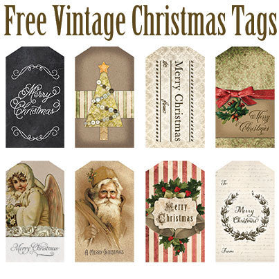 free printable victorian gift tags
