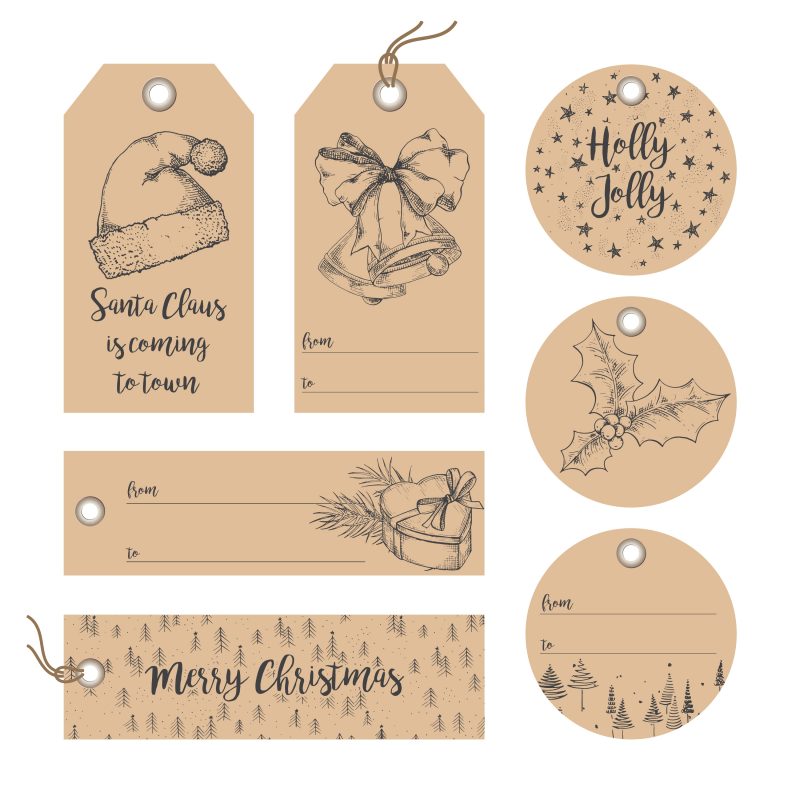 free printable victorian gift tags