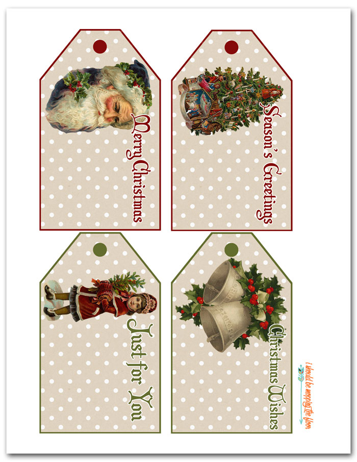 free printable victorian gift tags