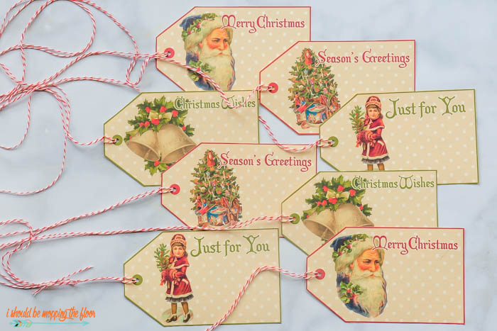 free printable victorian gift tags
