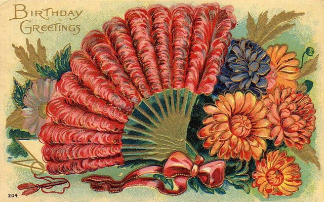 free printable vintage birthday cards