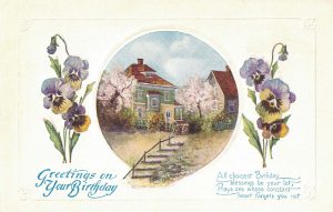 free printable vintage birthday cards