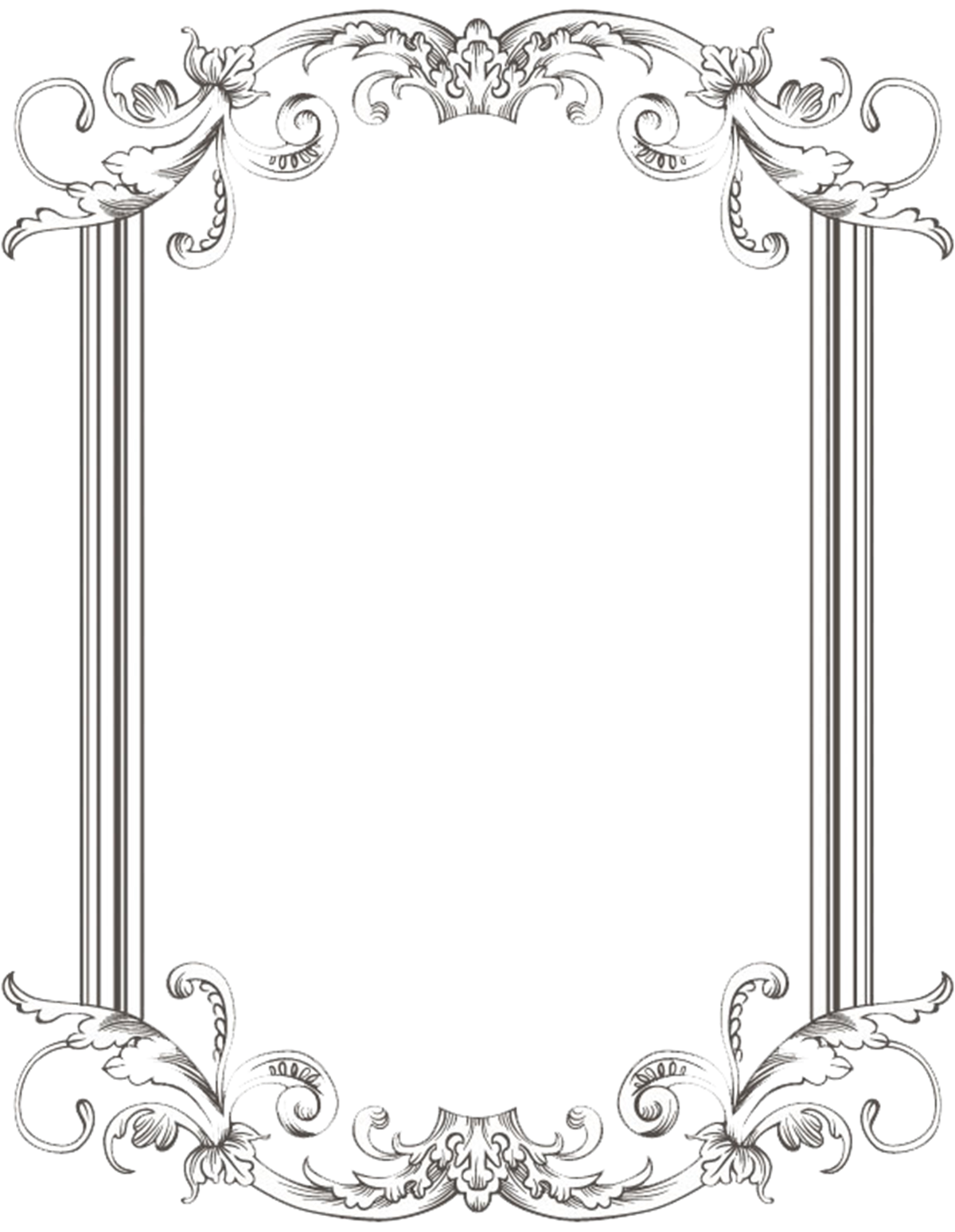 free printable vintage borders and frames
