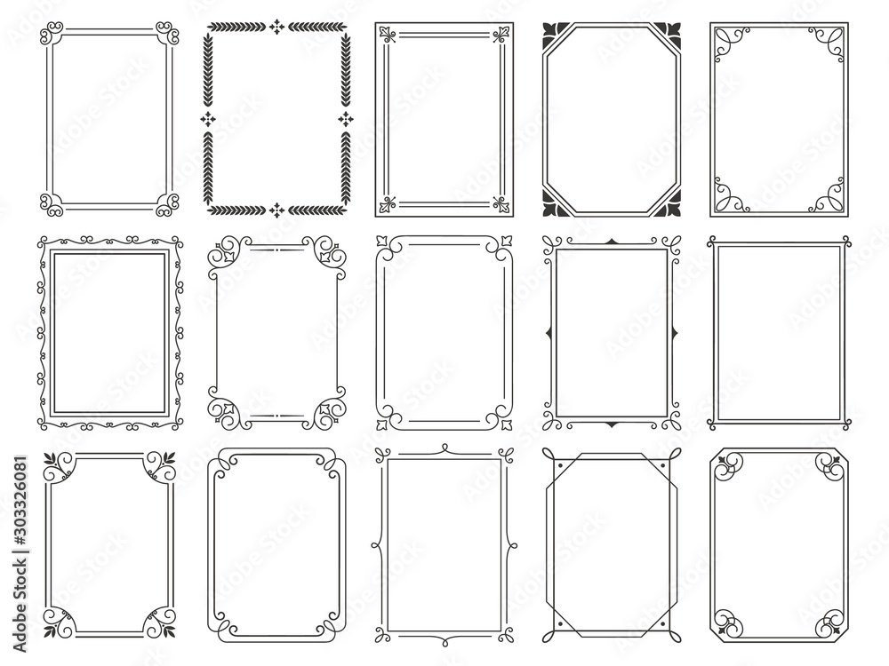 free printable vintage borders and frames