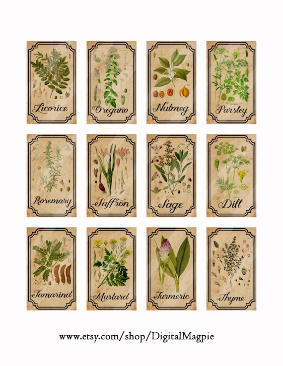 free printable vintage labels for jars