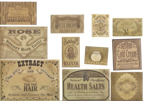 free printable vintage labels for jars