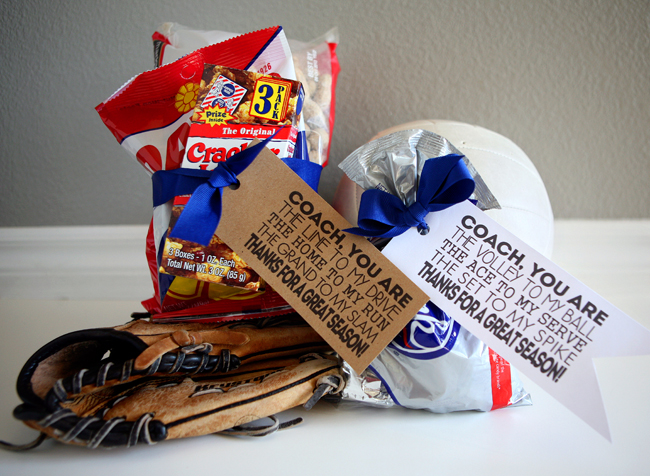 Baseball and Volleyball Gift Tags - Eighteen25