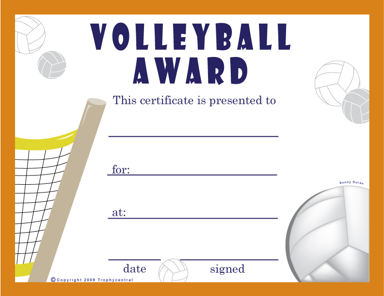 free printable volleyball templates