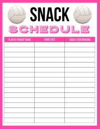 free printable volleyball templates