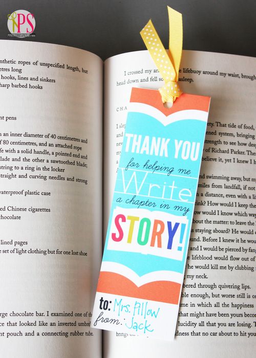 Teacher Appreciation Bookmarks (Free Printables!) - Positively ...