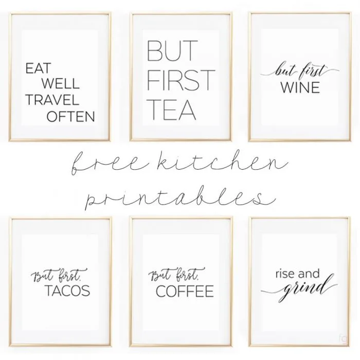 Free Printable Wall Art for Any Room in Your Home! - Sustain My ...
