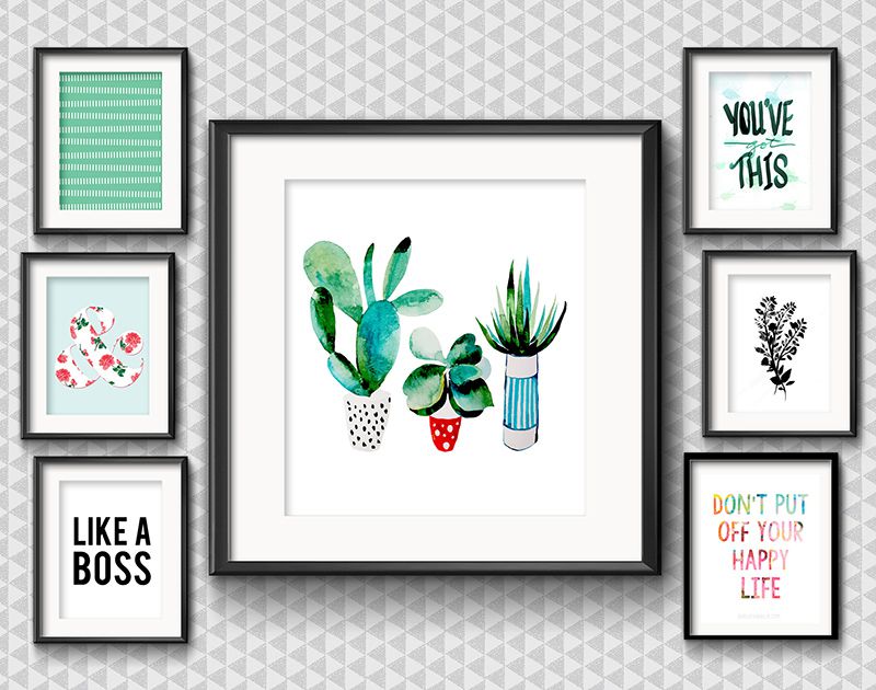 free printable wall art landscape