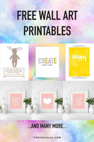 free printable wall art purple