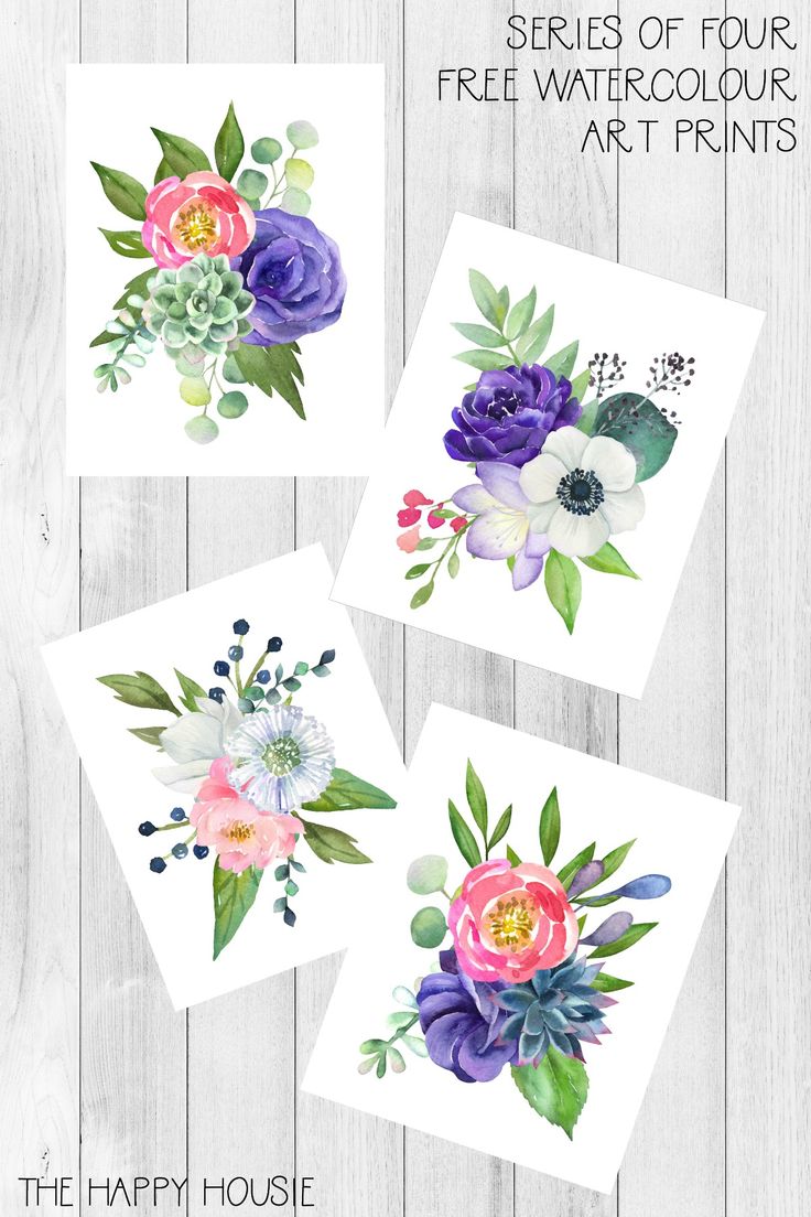 free printable wall art purple