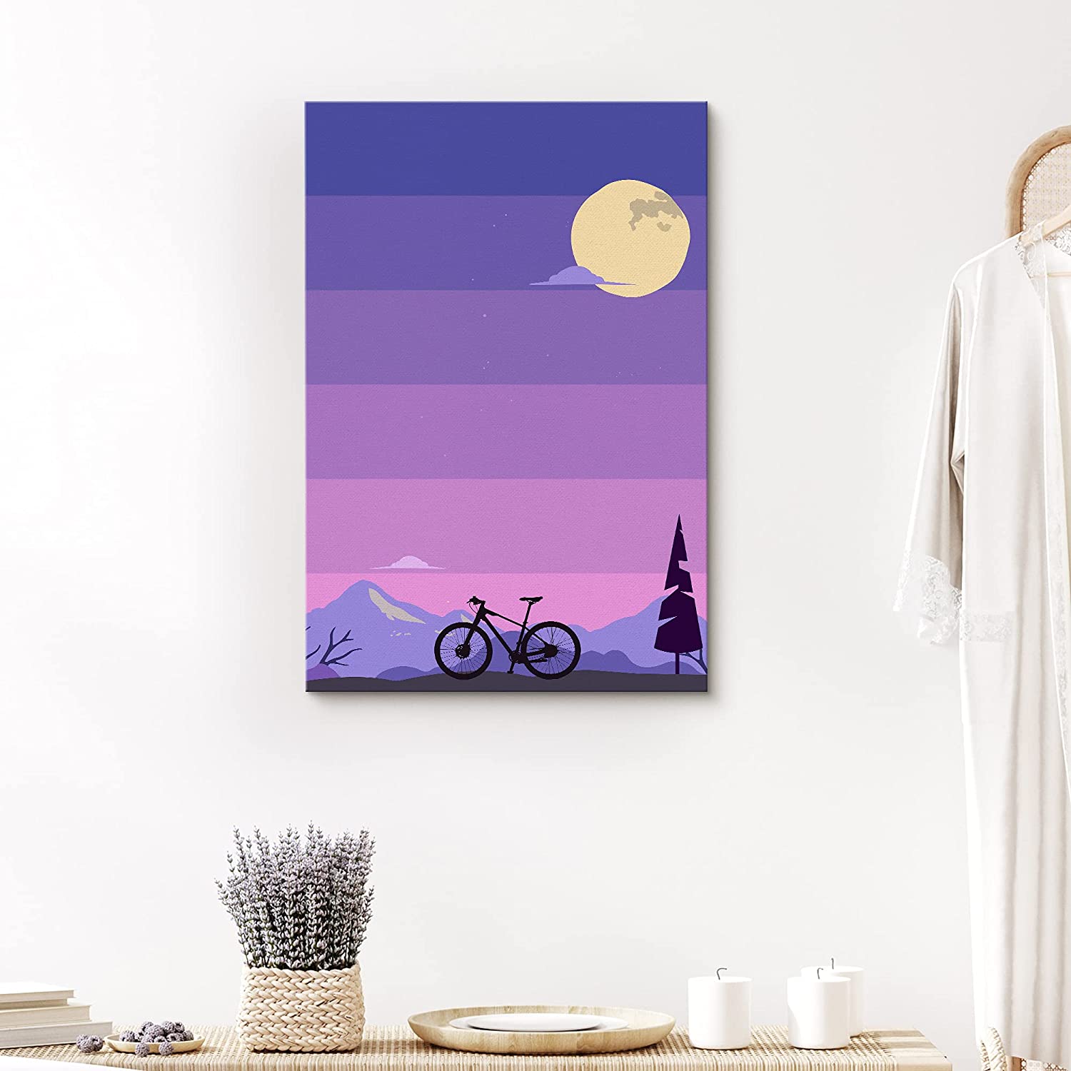 free printable wall art purple