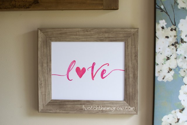 free printable wall art watercolor