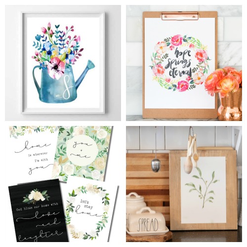 free printable wall art watercolor