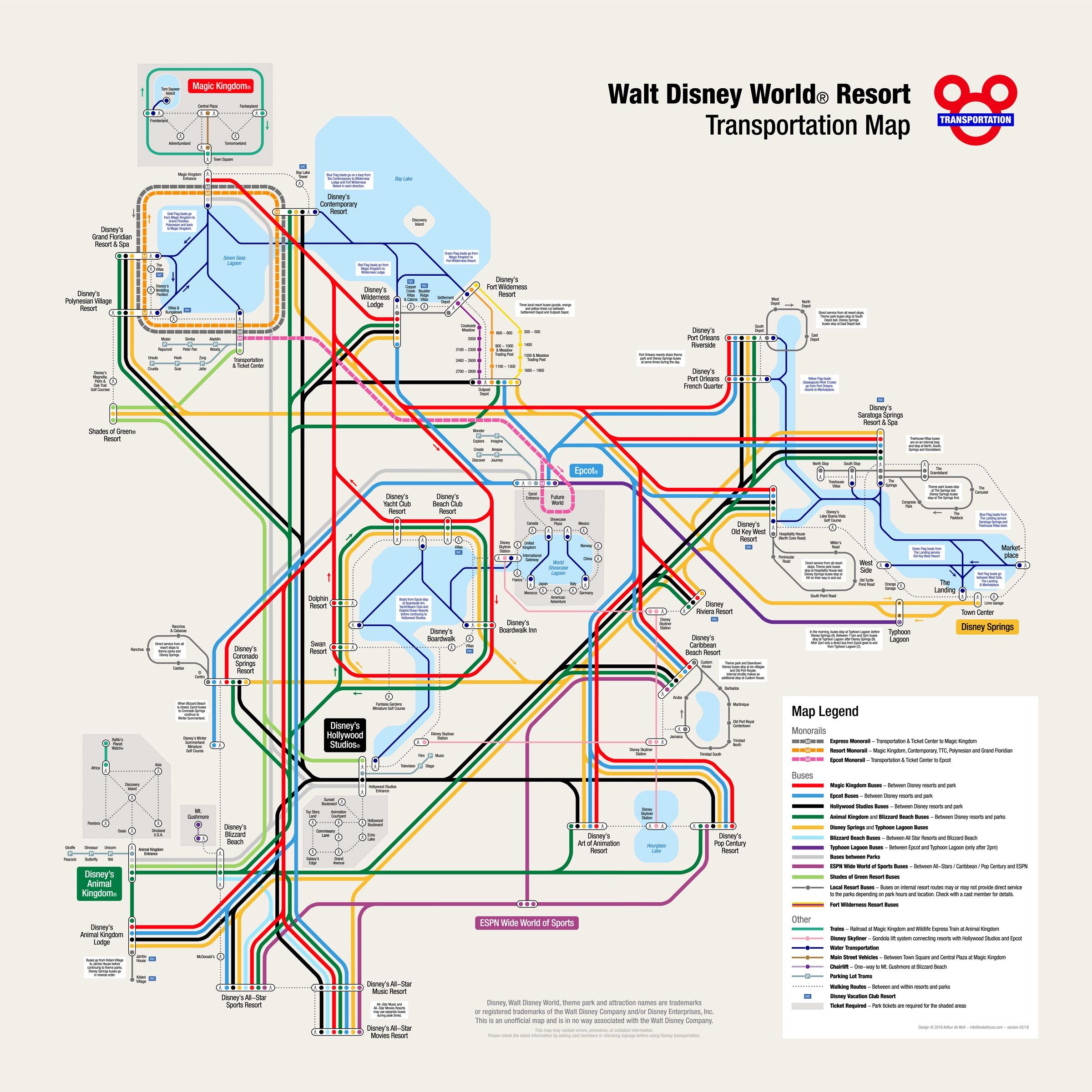 free printable walt disney world maps