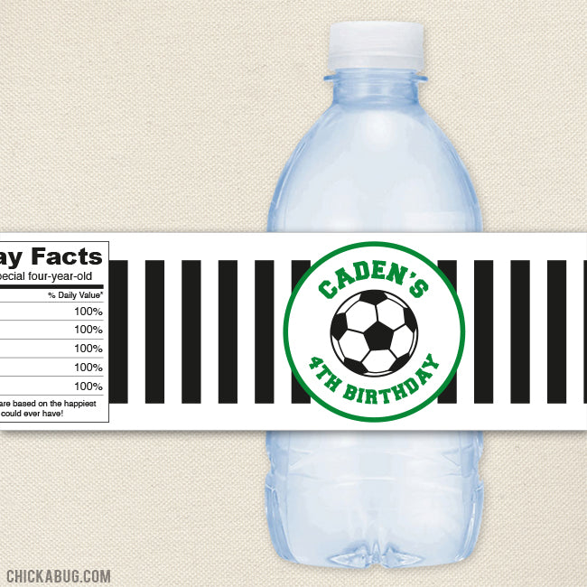 free printable water bottle labels soccer