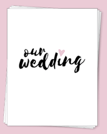 Free Printable Wedding Planning Binder | Botanical PaperWorks