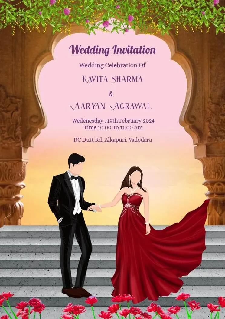 free printable wedding invitation templates online