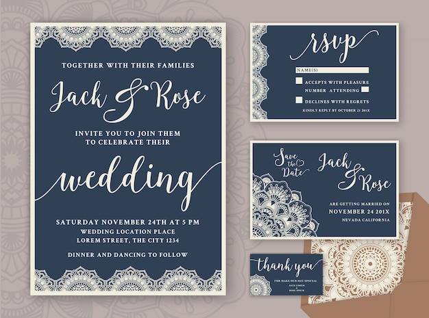 free printable wedding invitations and rsvp cards