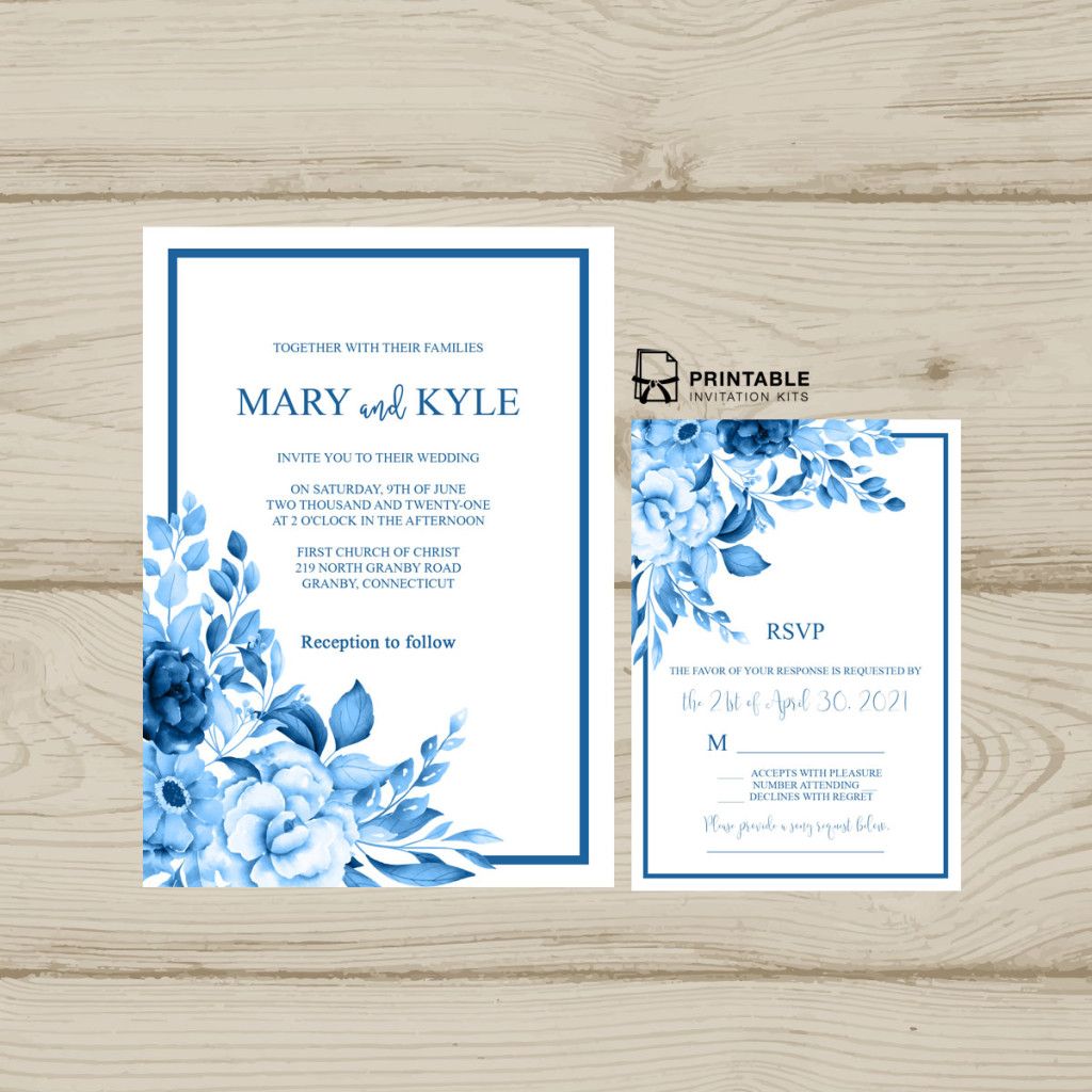free printable wedding invitations and rsvp cards