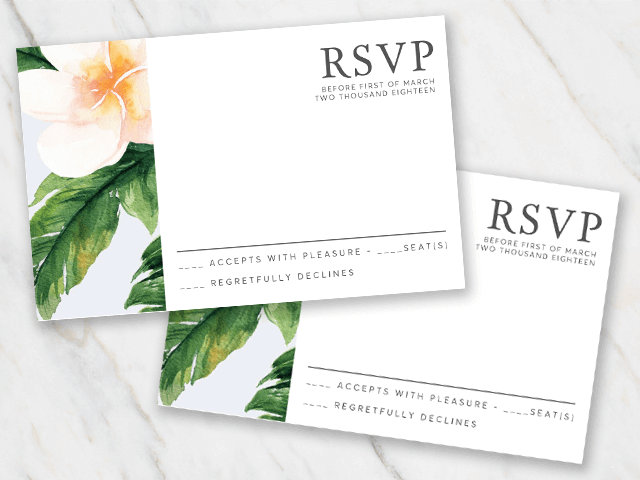 free printable wedding invitations and rsvp cards