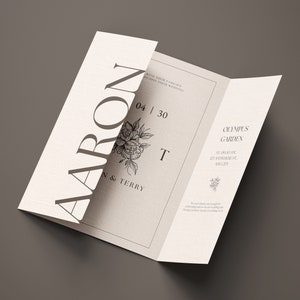 Downloadable Wedding Invitation  