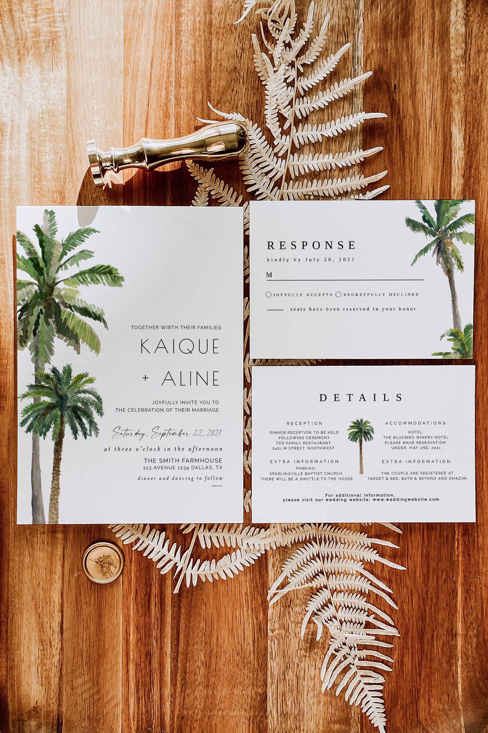 Wedding Invitation Printable  