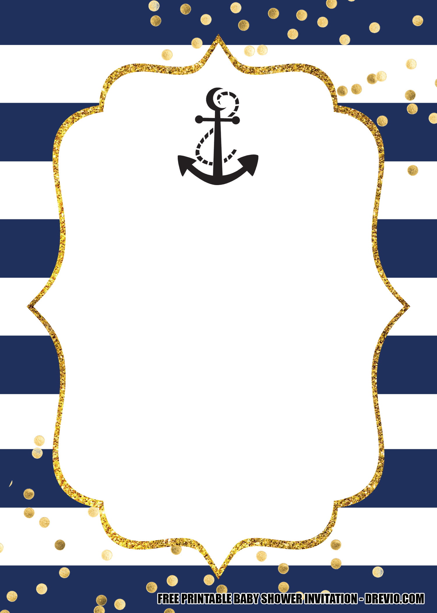 15+ FREE Nautical Birthday Invitation Templates - Download ...