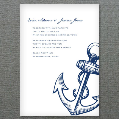 free printable wedding invitations nautical