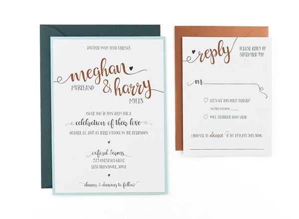 Rustic - Free Wedding Invitation Template - Cards &  Pockets