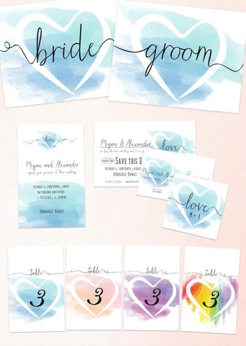 free printable wedding invitations wedding chicks