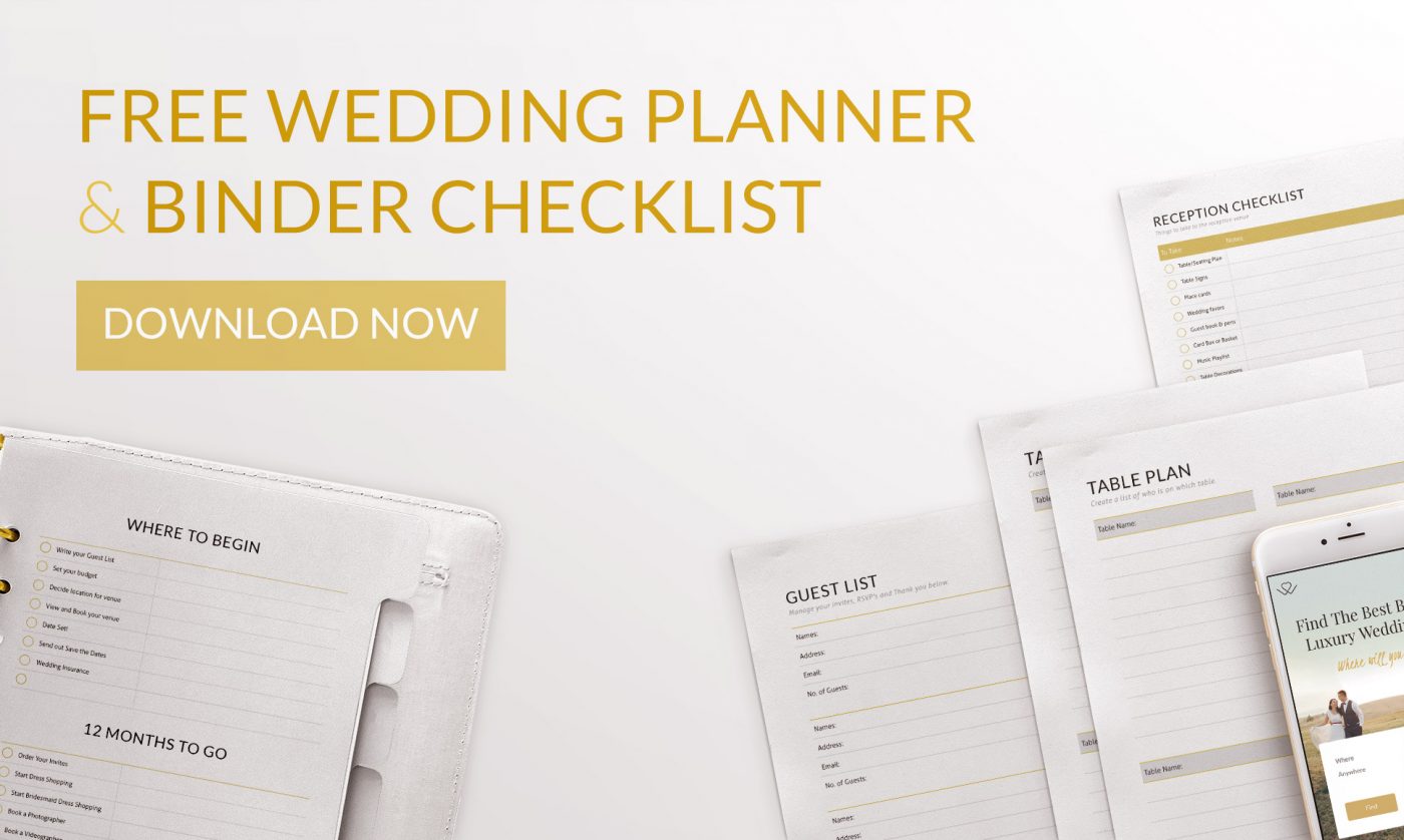 free printable wedding planner binder pages