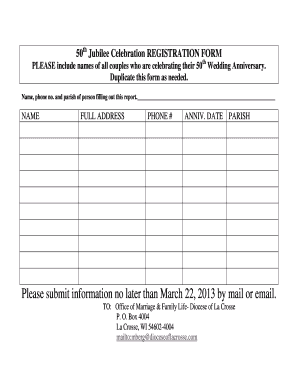 Wedding Registry Checklist Forms and Templates - Fillable ...