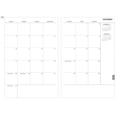 free printable weekly planner december 2017