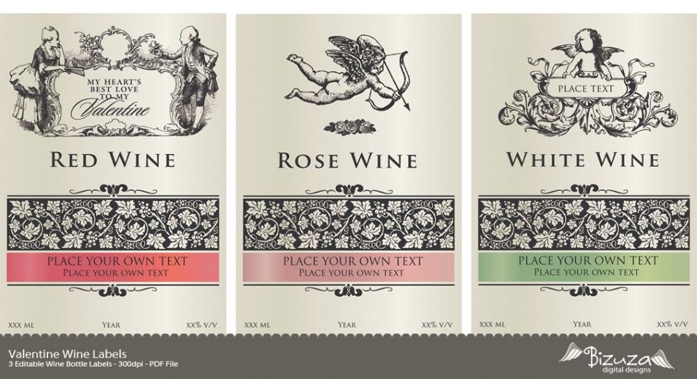 free printable wine labels download