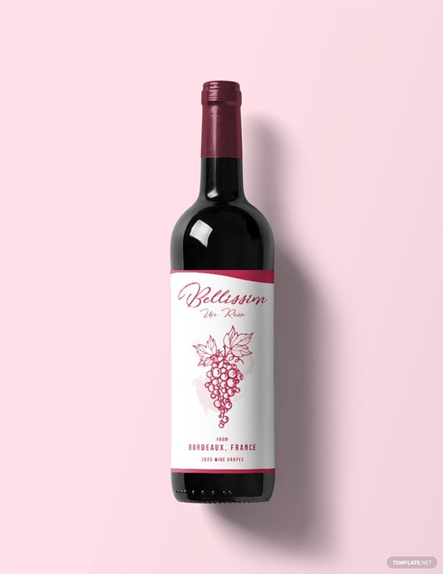 FREE Wine Label Templates &  Examples - Edit Online &  Download ...