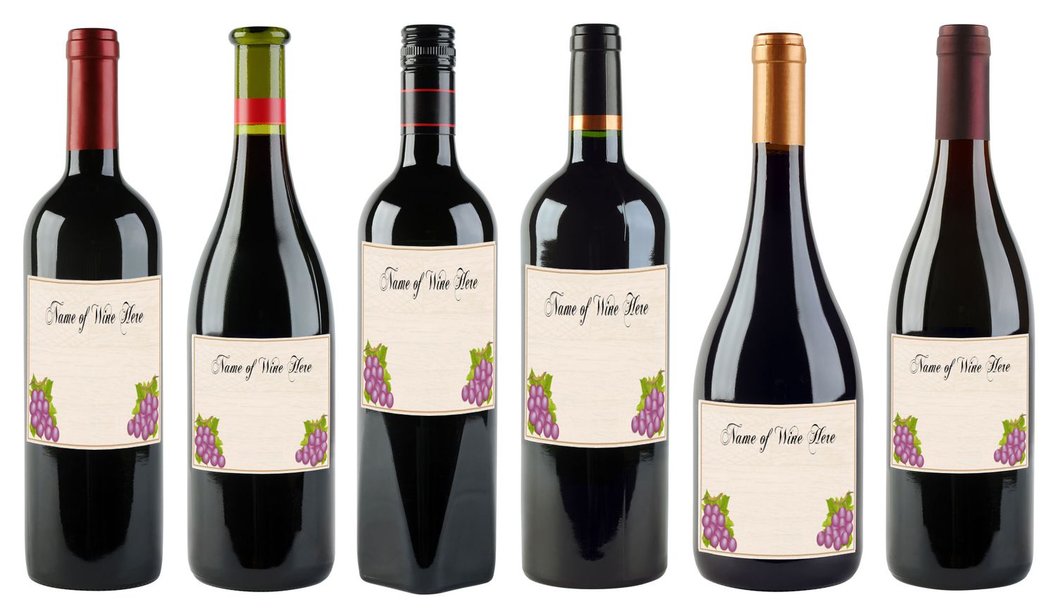 free printable wine labels online