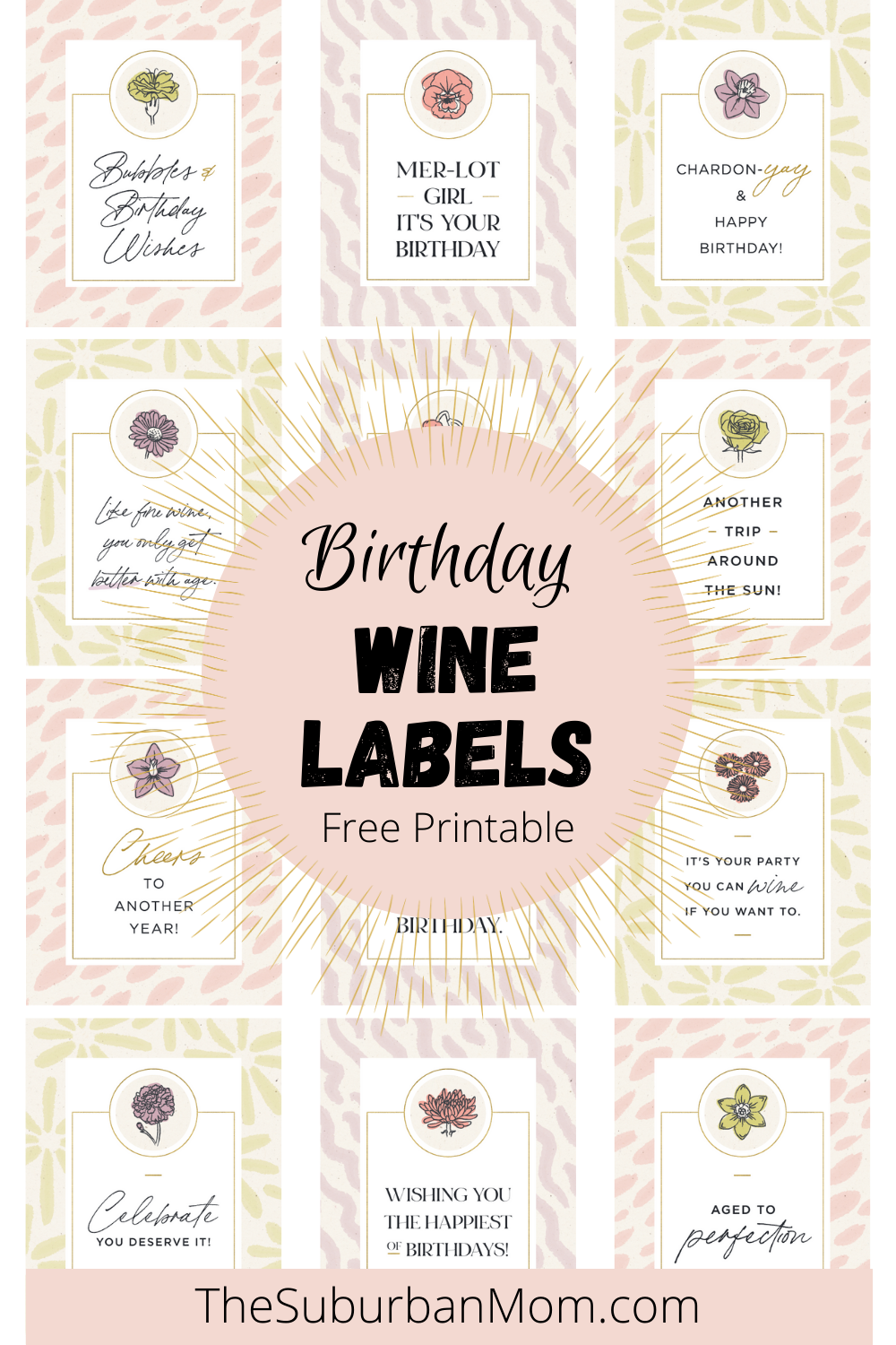 free printable wine labels online