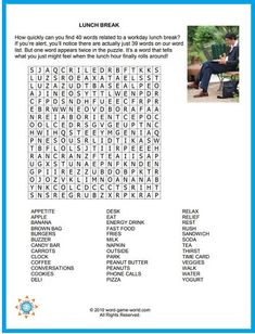 free printable word games and puzzles
