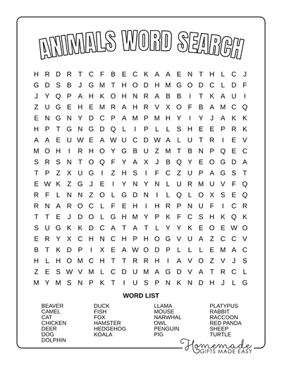 free printable word searches for adults