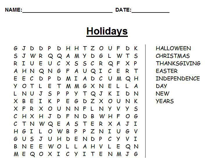 free printable word searches that you can create