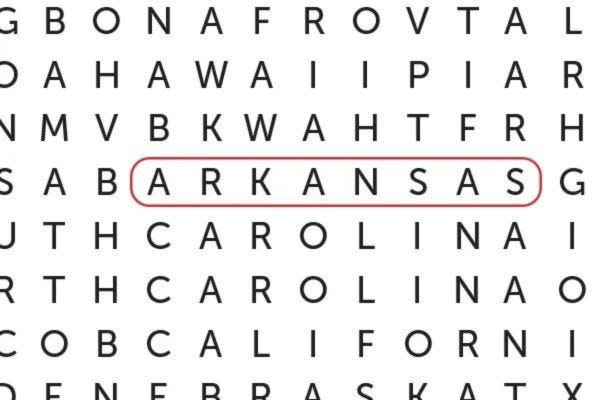 free printable word searches usa states
